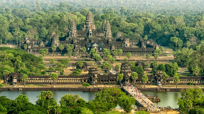 Experience the iconic Angkor Wat